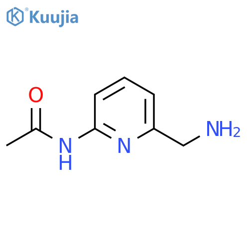 N-6-(aminomethyl)pyridin-2-ylacetamide structure