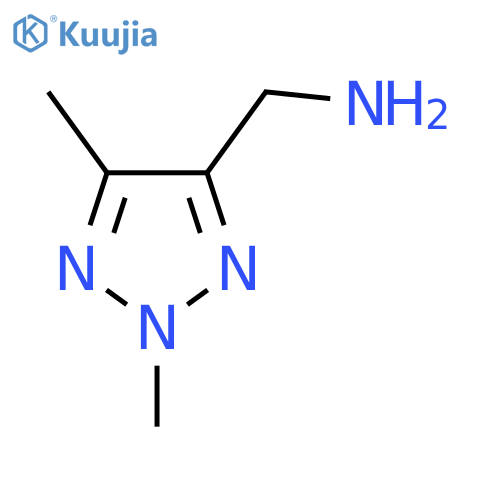 (dimethyl-2H-1,2,3-triazol-4-yl)methanamine structure