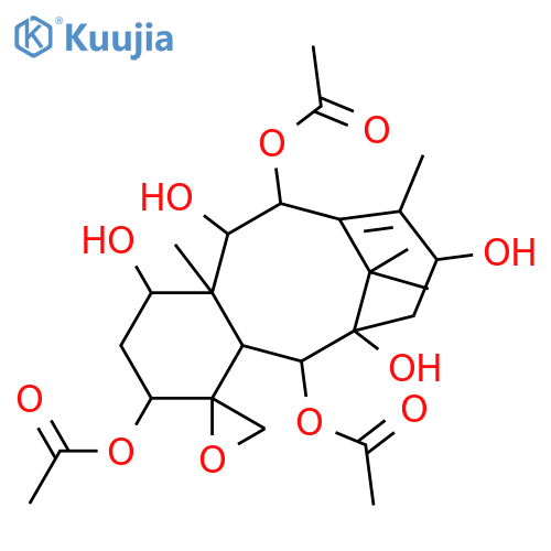 4,20-Epoxy-11-taxene-1,2,5,7,9,10,13-heptol; (1β,2α,4β,5α,7β,9α,10β,13α)-form, 2,5,10-Tri-Ac structure