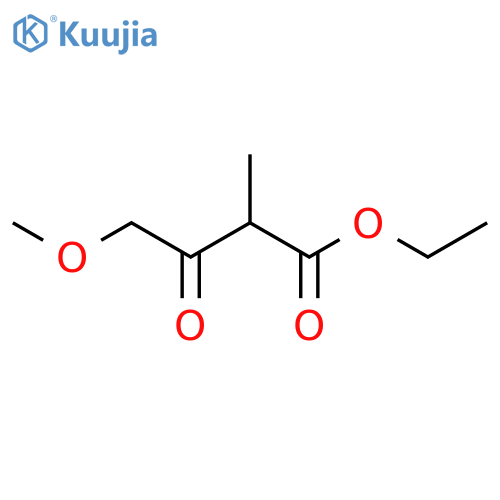 Butanoic acid,4-methoxy-2-methyl-3-oxo-, ethyl ester structure