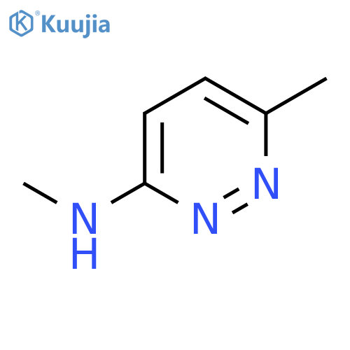 N,6-dimethylpyridazin-3-amine structure