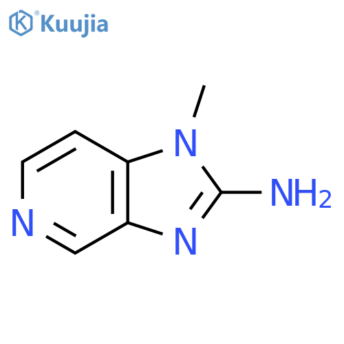 1-methyl-1H-imidazo4,5-cpyridin-2-amine structure