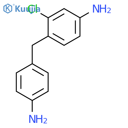 Benzenamine, 4-[(4-aminophenyl)methyl]-3-chloro- structure