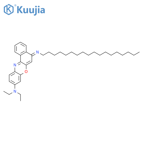5H-Benzo[a]phenoxazin-9-amine,N,N-diethyl-5-(octadecylimino)- structure