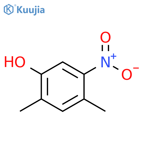 2,4-Dimethyl-5-nitrophenol structure