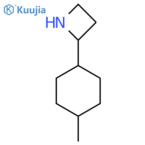 2-(4-methylcyclohexyl)azetidine structure