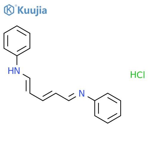 Glutacondianil hydrochloride structure