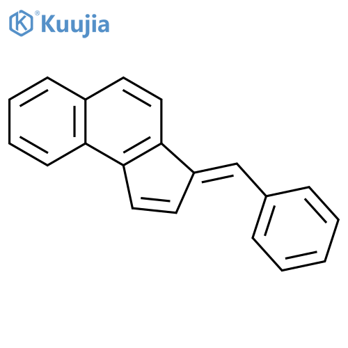 3H-BENZ[E]INDENE, 3-(PHENYLMETHYLENE)-, (E)- structure