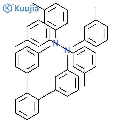 [1,1':2',1''-Terphenyl]-3,3''-diamine, N,N,N',N'-tetrakis(3-methylphenyl)- structure
