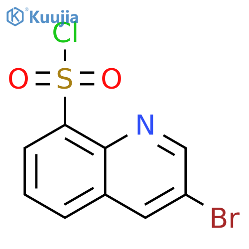 3-bromoquinoline-8-sulfonyl chloride structure