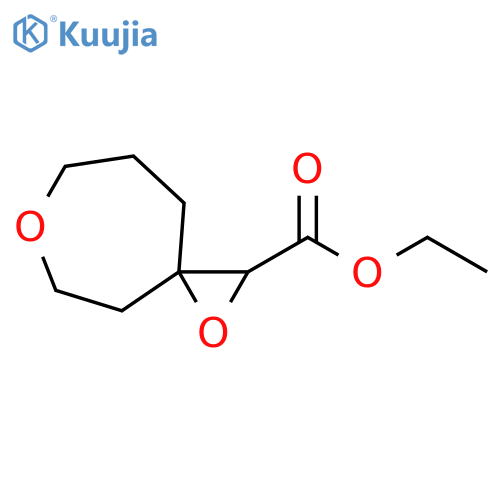1,6-Dioxaspiro[2.6]nonane-2-carboxylic acid, ethyl ester structure