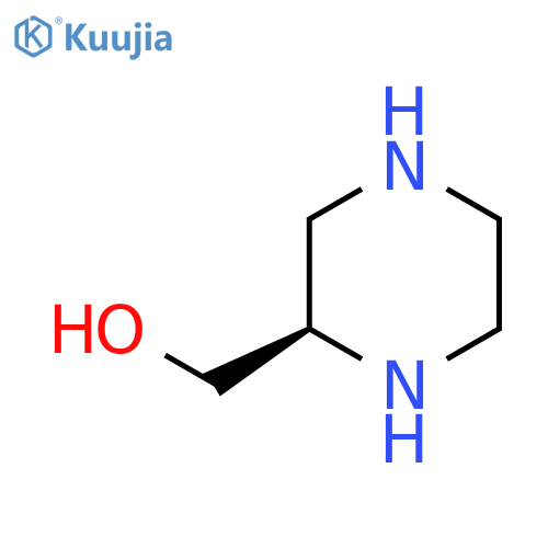(R)-2-Hydroxymethyl-piperazine structure
