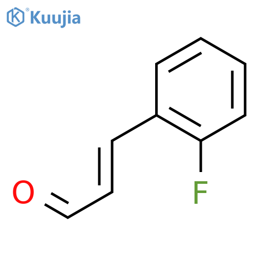 (E)-3-(2-Fluorophenyl)acrylaldehyde structure