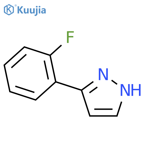 3-(2-Fluorophenyl)-1H-pyrazole structure