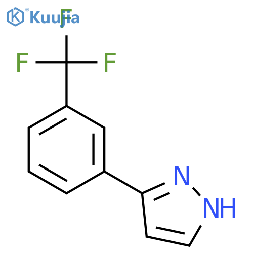 3-3-(Trifluoromethyl)phenyl-1H-pyrazole structure