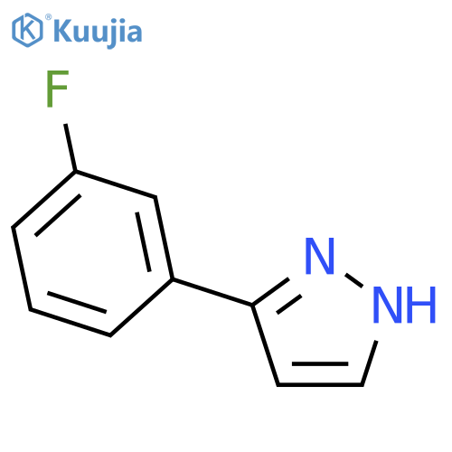 3-(3-Fluorophenyl)-1H-pyrazole structure