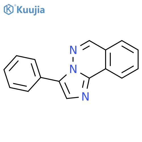 Imidazo[2,1-a]phthalazine, 3-phenyl- structure