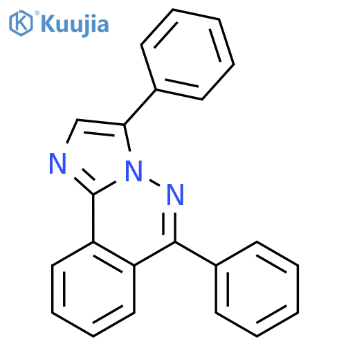 Imidazo[2,1-a]phthalazine, 3,6-diphenyl- structure
