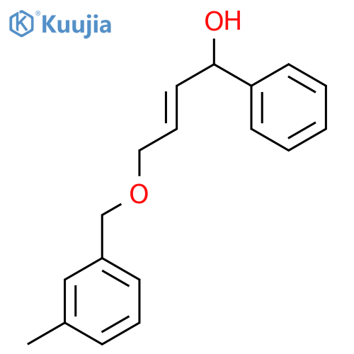 Benzenemethanol, α-[(1E)-3-[(3-methylphenyl)methoxy]-1-propen-1-yl]- structure