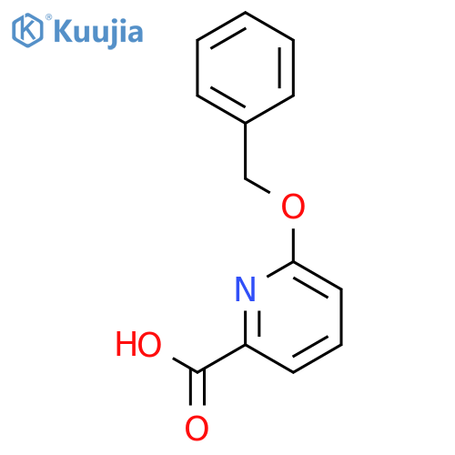 6-(Benzyloxy)pyridine-2-carboxylic acid structure