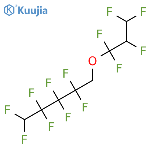 Pentane, 1,1,2,2,3,3,4,4-octafluoro-5-(1,1,2,3,3-pentafluoropropoxy)- structure