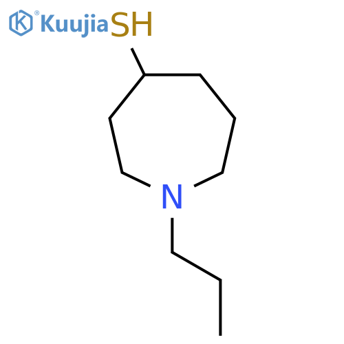 1-Propylazepane-4-thiol structure