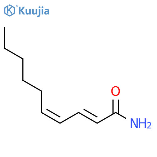 2,4-Decadienamide,(2E,4Z)- structure