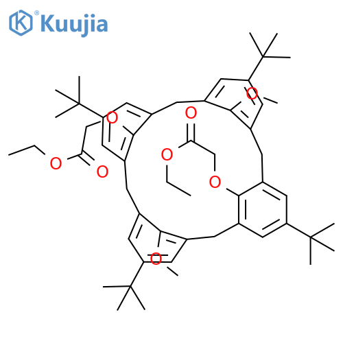 O(1),O(3)-BIS(ETHOXYCARBONYLMETHYL)-O(2),O(4)-DIMETHYL-P-TERT-BUTYLCALIX[4]ARENE structure