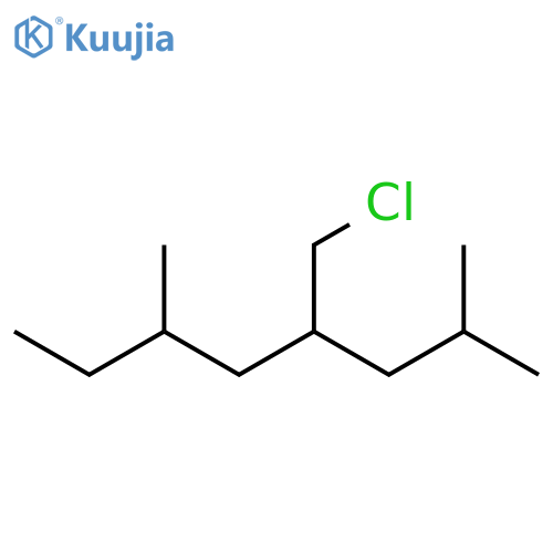 4-(Chloromethyl)-2,6-dimethyloctane structure