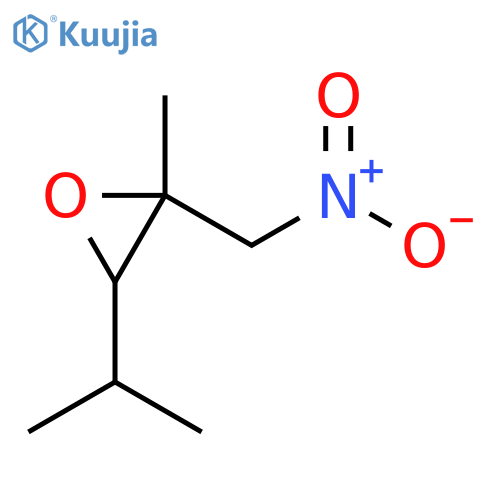 Oxirane,2-methyl-3-(1-methylethyl)-2-(nitromethyl)- (9CI) structure