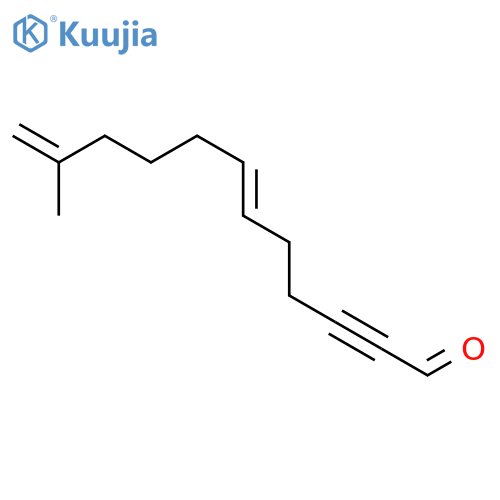6,11-Dodecadien-2-ynal, 11-methyl-, (E)- structure