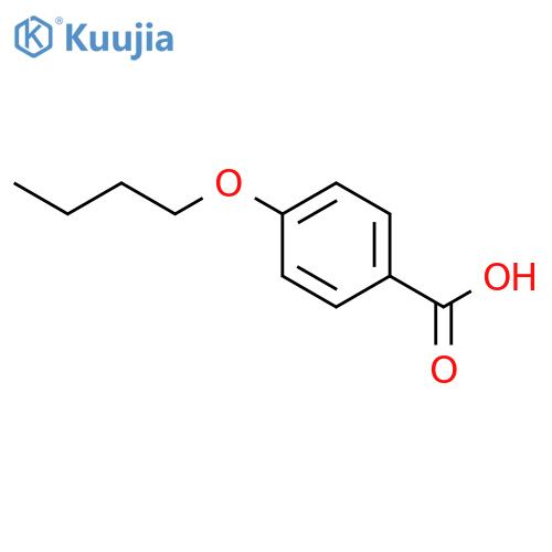 4-Butoxybenzoic acid structure
