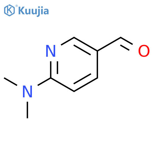6-(dimethylamino)pyridine-3-carbaldehyde structure