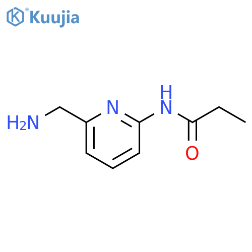 N-6-(aminomethyl)pyridin-2-ylpropanamide structure
