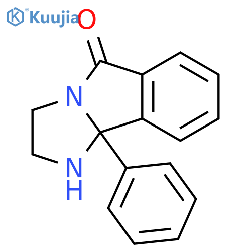 5H-Imidazo[2,1-a]isoindol-5-one, 1,2,3,9b-tetrahydro-9b-phenyl-, (±)- structure