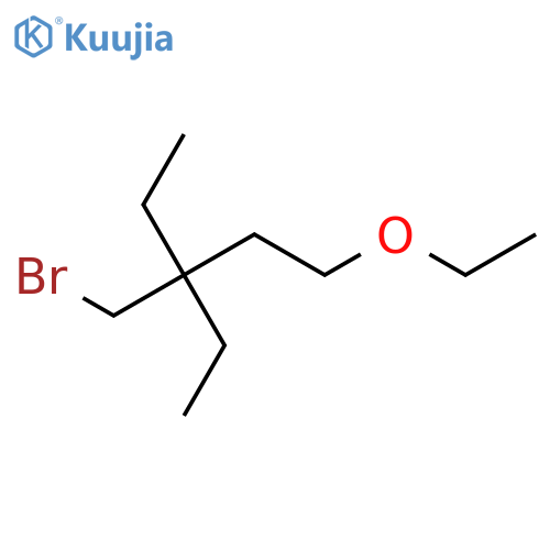 Pentane, 3-(bromomethyl)-1-ethoxy-3-ethyl- structure