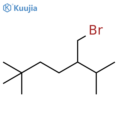 Heptane, 5-(bromomethyl)-2,2,6-trimethyl- structure