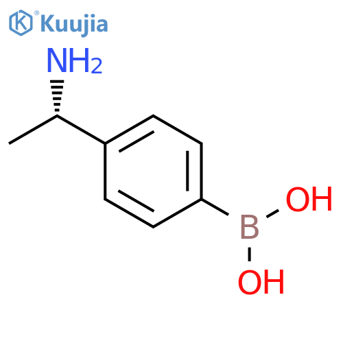 Boronic acid, B-[4-[(1S)-1-aminoethyl]phenyl]- structure