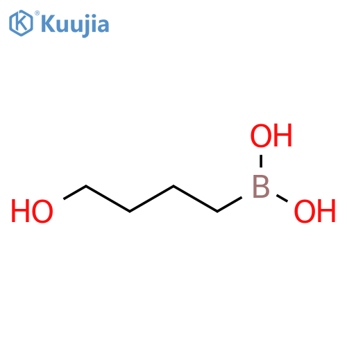 Boronic acid, B-(4-hydroxybutyl)- structure