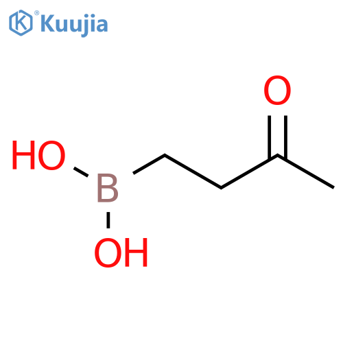 (3-oxobutyl)boronic acid structure