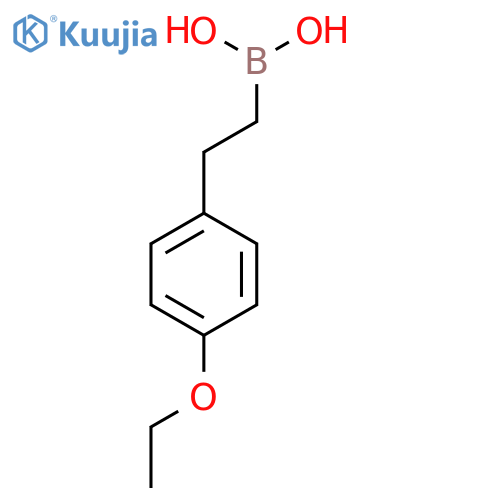 2-(4-ethoxyphenyl)ethylboronic acid structure