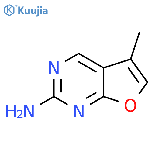 5-Methylfuro[2,3-d]pyrimidin-2-amine structure