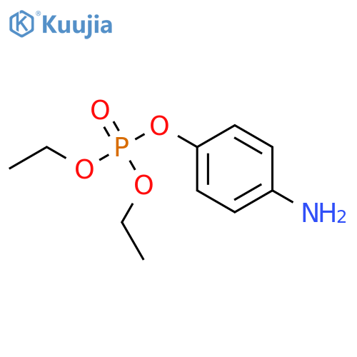 Phosphoric acid,4-aminophenyl diethyl ester structure