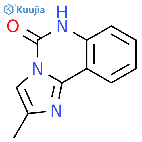 Imidazo[1,2-c]quinazolin-5(6H)-one, 2-methyl- structure
