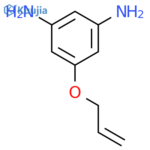 1,3-Benzenediamine, 5-(2-propenyloxy)- structure