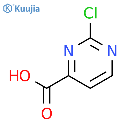 2-Chloropyrimidine-4-carboxylic acid structure