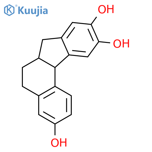 5H-Benzo[c]fluorene-3,9,10-triol,6,6a,7,11b-tetrahydro- structure