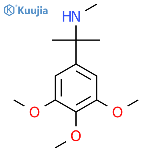 methyl2-(3,4,5-trimethoxyphenyl)propan-2-ylamine structure