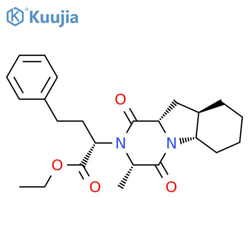 Trandolapril diketopiperazine structure