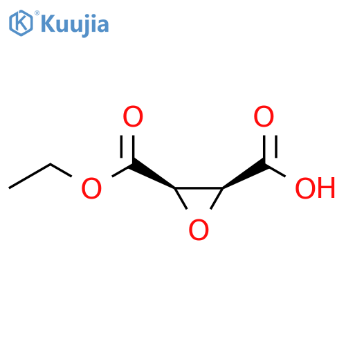 (2S,3R)-2,3-Oxiranedicarboxylic Acid Monoethyl Ester structure